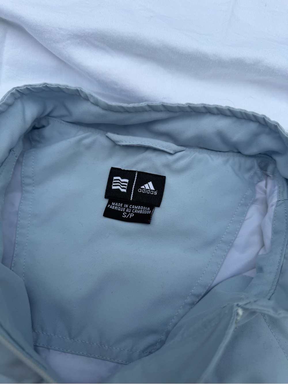 Adidas Women's Light Blue Athletic Vest